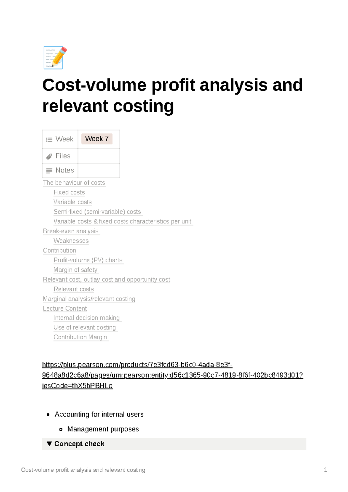 case study on cost volume profit analysis