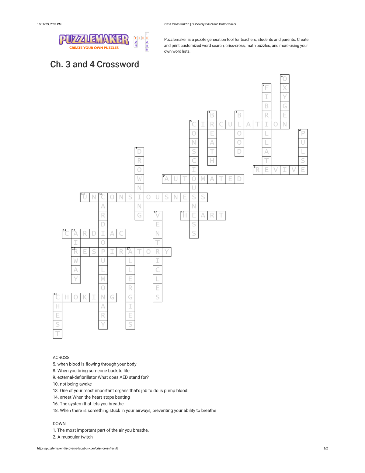 sports med crossword answers 10 / 16 / 23 2 : 09 PM Criss Cross