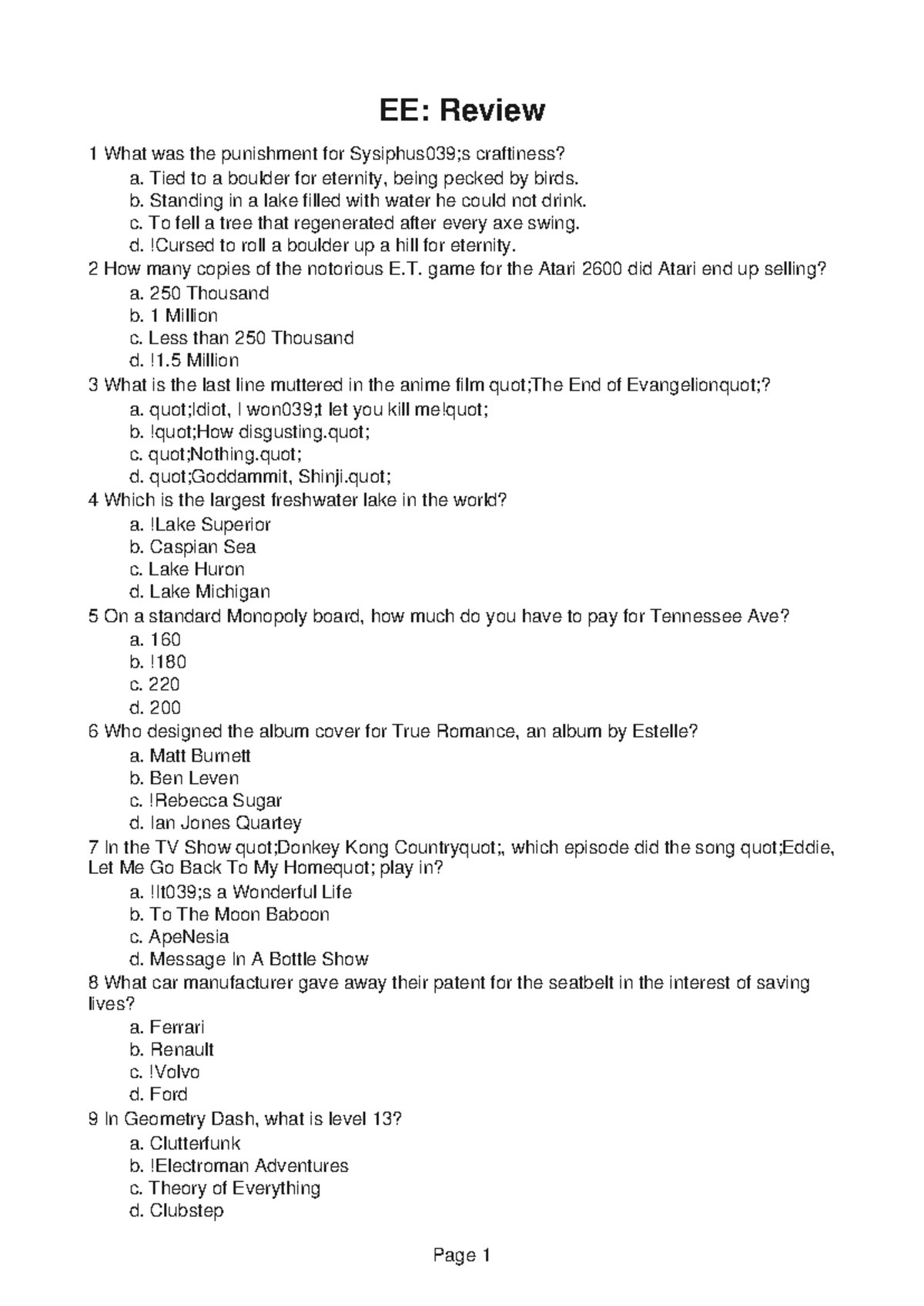 EE153-Response-7 - EE153-Response-7 - EE: Review 1 What was the ...