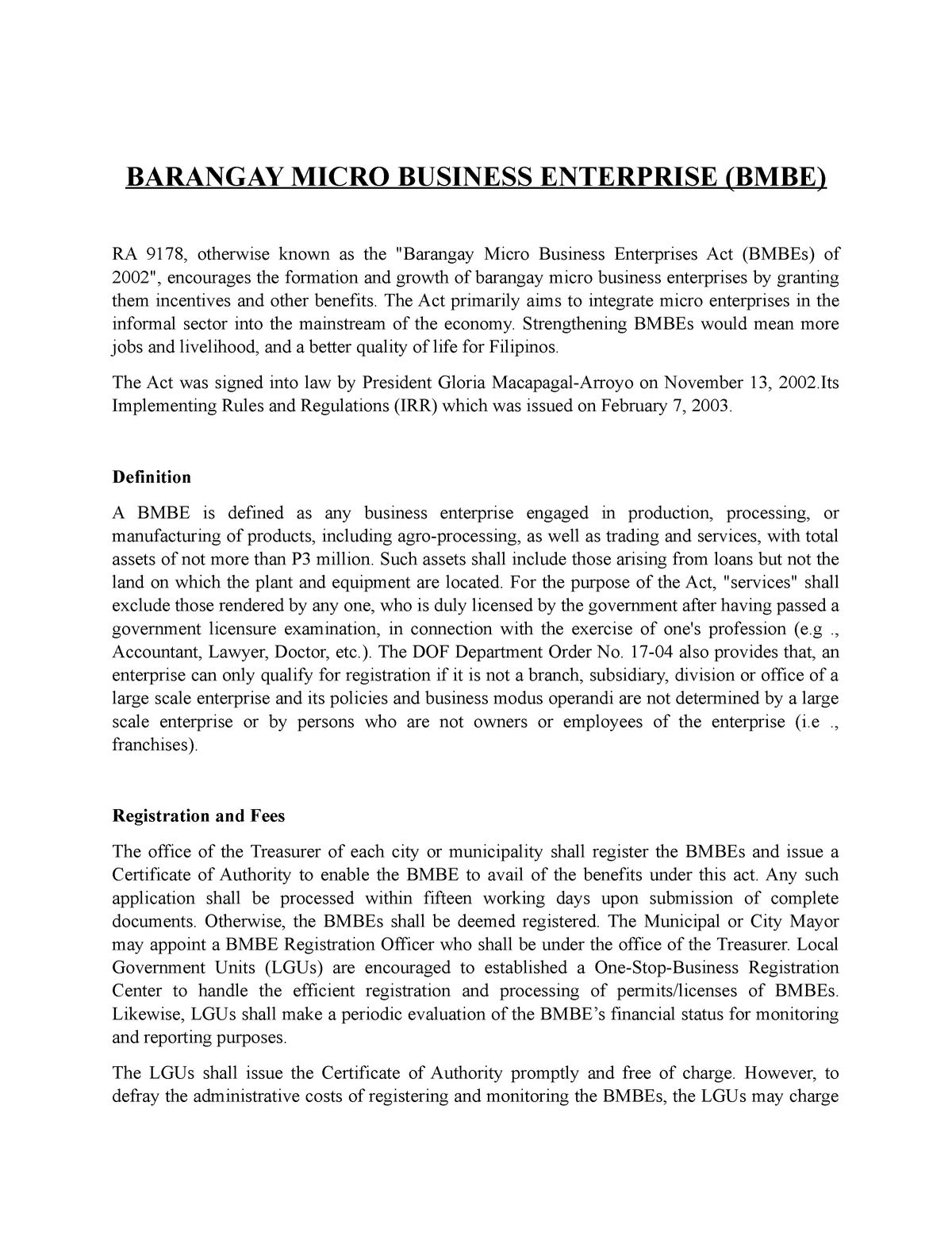 barangay-micro-business-enterprise-taxation-topic-barangay-micro-business-enterprise-bmbe