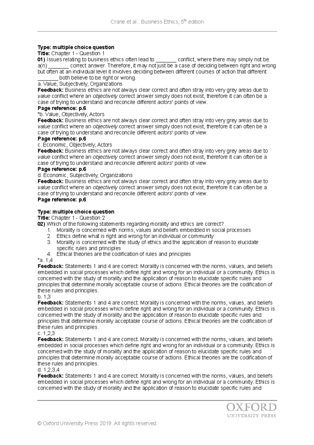 Chapters 1 4 notes type multiple choice question title chapter 1 