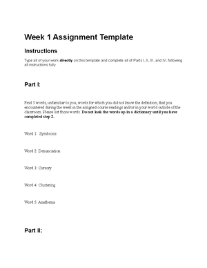 Module 2 Assignment - notes - Module 2 Assignment Chapters 4 - 6 ...