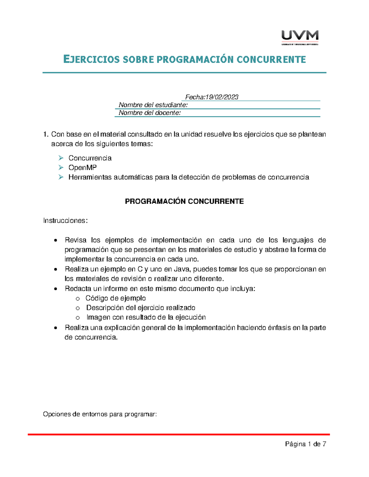 A7 ATM Programación Concurrente - EJERCICIOS SOBRE PROGRAMACIÓN ...