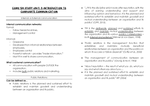 IOPS211 SU1 - IOPS 211 STUDY UNIT 1: The Context Of Personnel ...