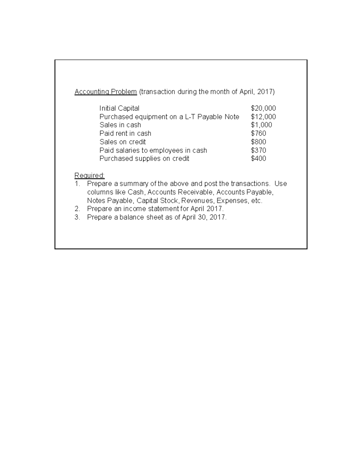 ACC EX - A DEBIT entry is usually made on the left side of a ledger ...