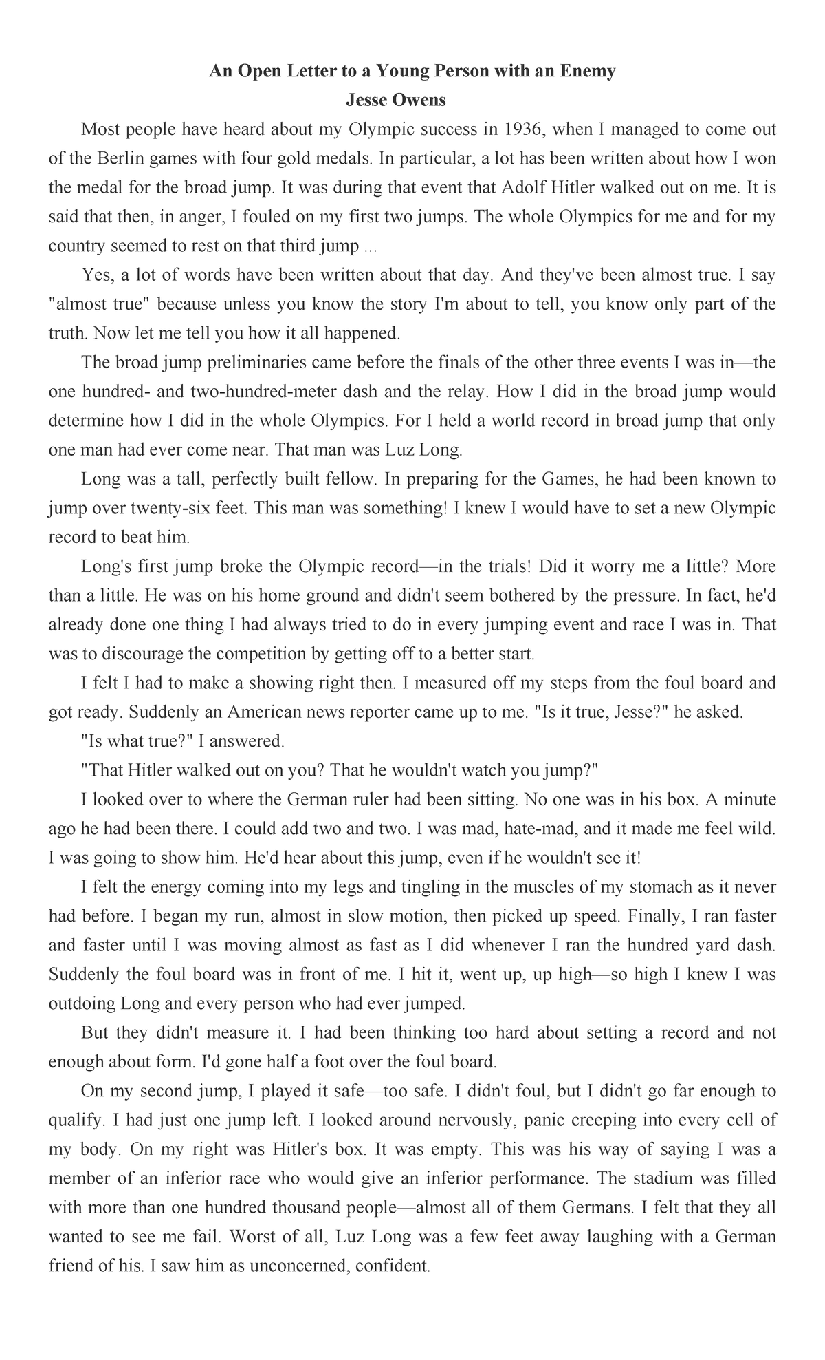 6A An-Open-Letter-to-a-Young-Person-with-an-Enemy - An Open Letter to a ...