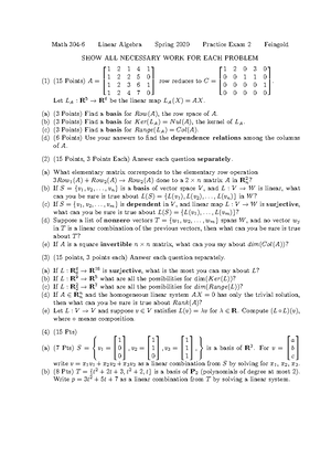 linear algebra binghamton