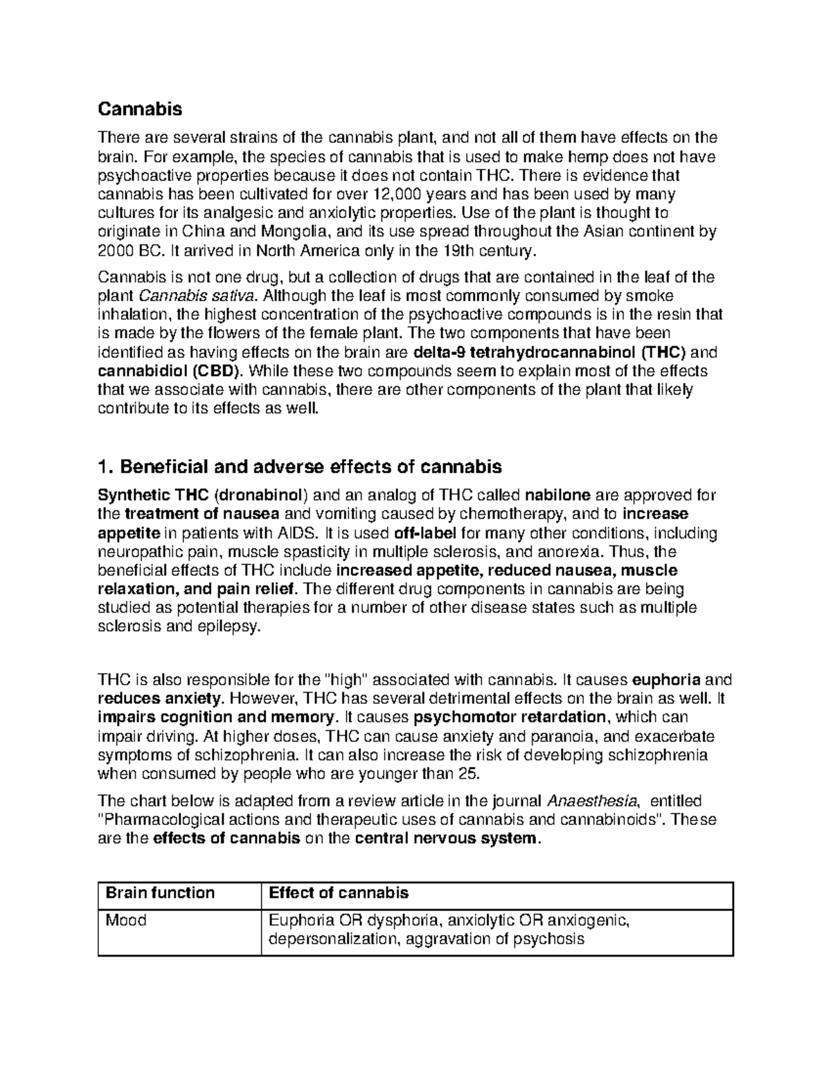 Chapter+7+Cannabis - earstdo - Cannabis There are several strains of ...