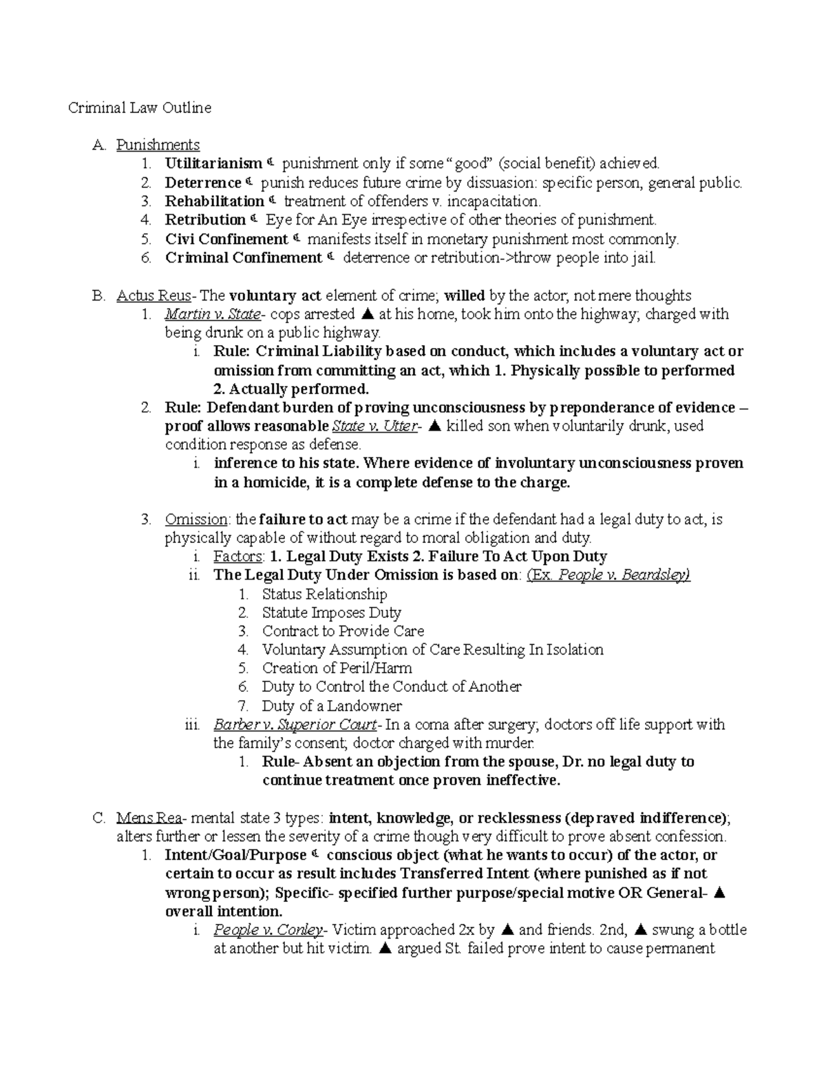 criminal-law-outline-levine-criminal-law-outline-a-punishments-1