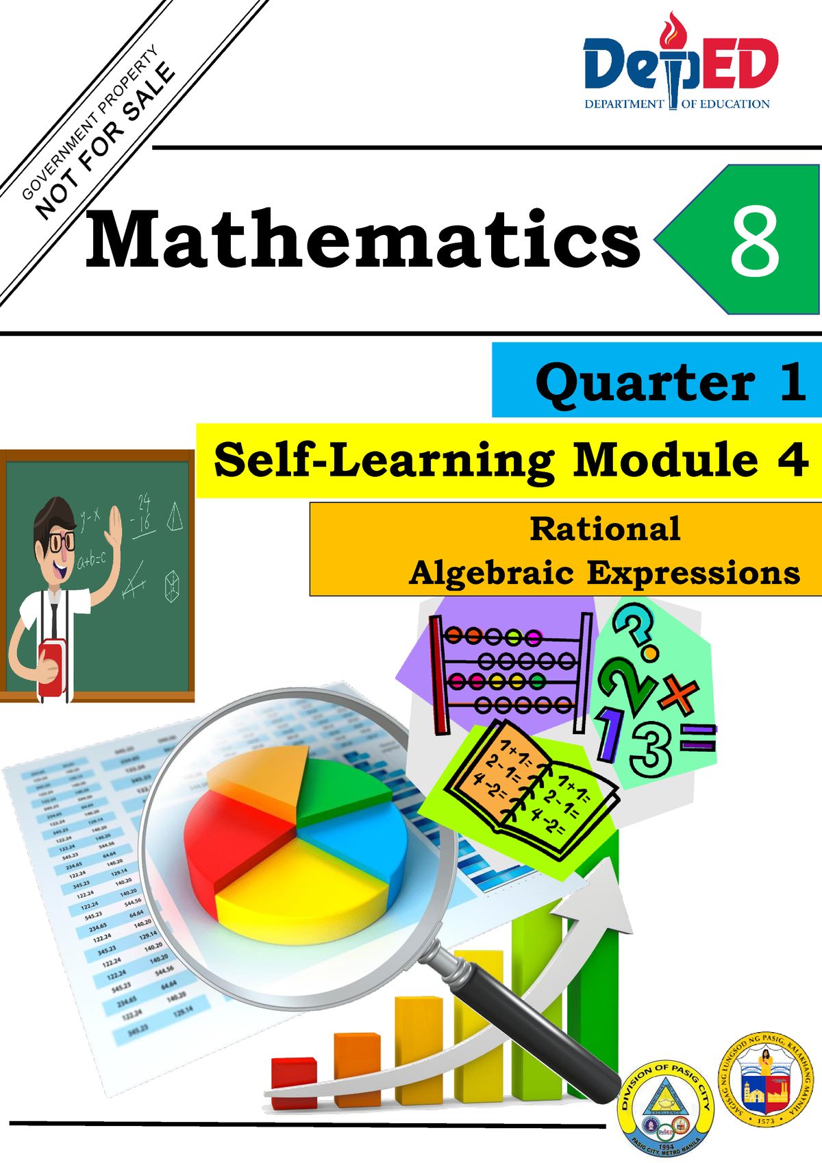 Math 8 Q1 M4 - Lhyflktnkinbl,jhg - Rational Algebraic Expressions 8 ...