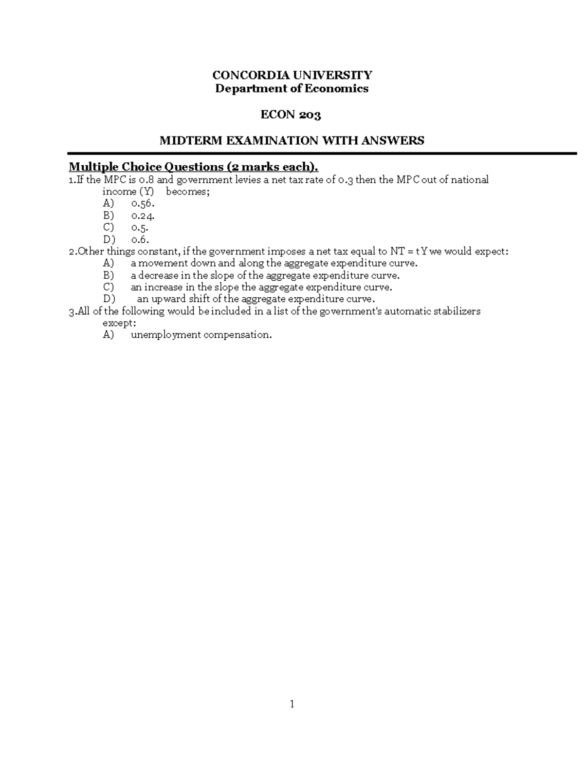 Econ 1103 practice midterm exam essay 07 picture