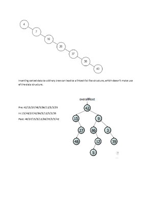 DSA - Sample Questions 2019 - Past Paper Questions (Data Structures and ...