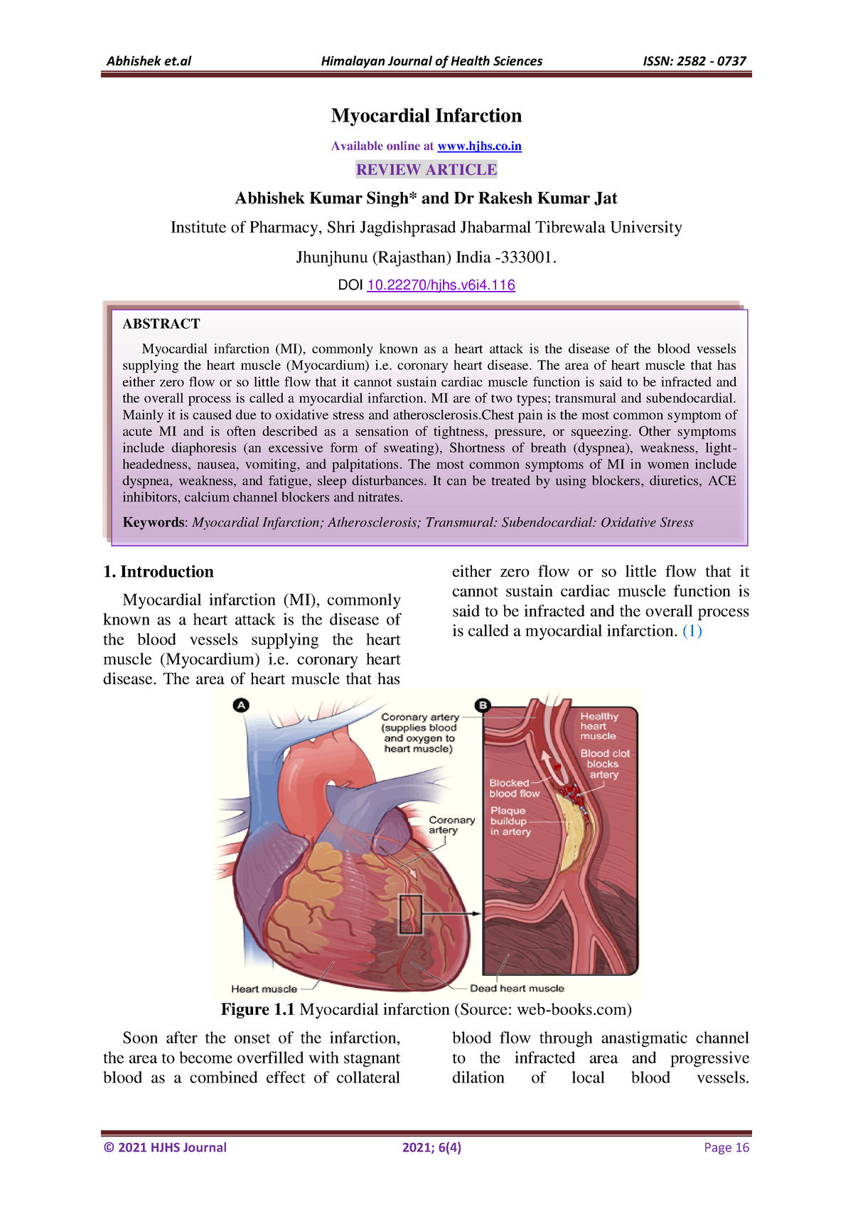 myocardial-infarction-myocardial-infarction-available-online-at-hjhs