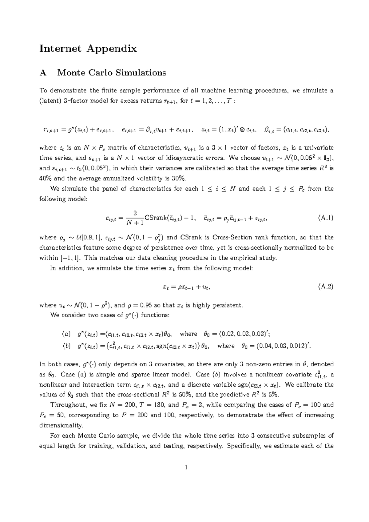 RFS2020IA-Empirical asset pricing via machine learning - Internet ...
