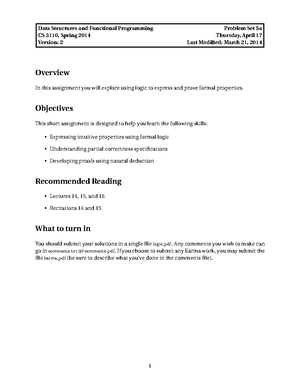 Seminar assignments - Problem set 1 - 4 - Data Structures and ...