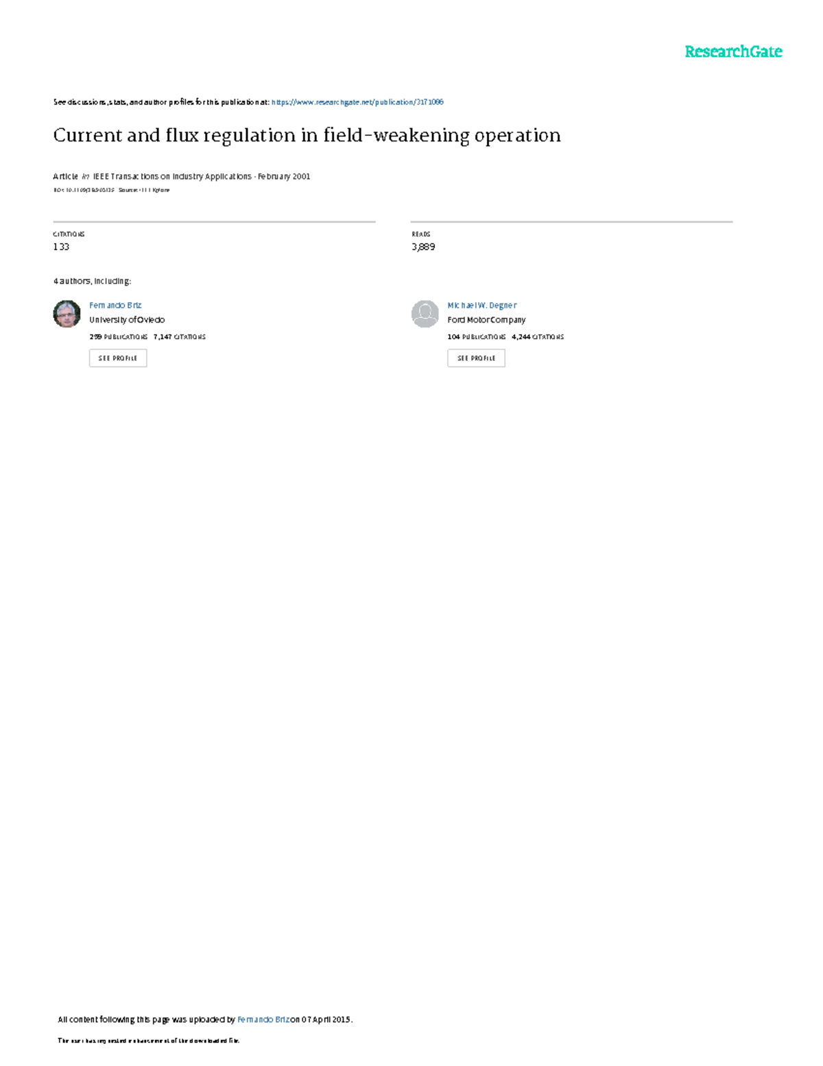 Ieeetr - điện tử công suất - See discussions, stats, and author ...