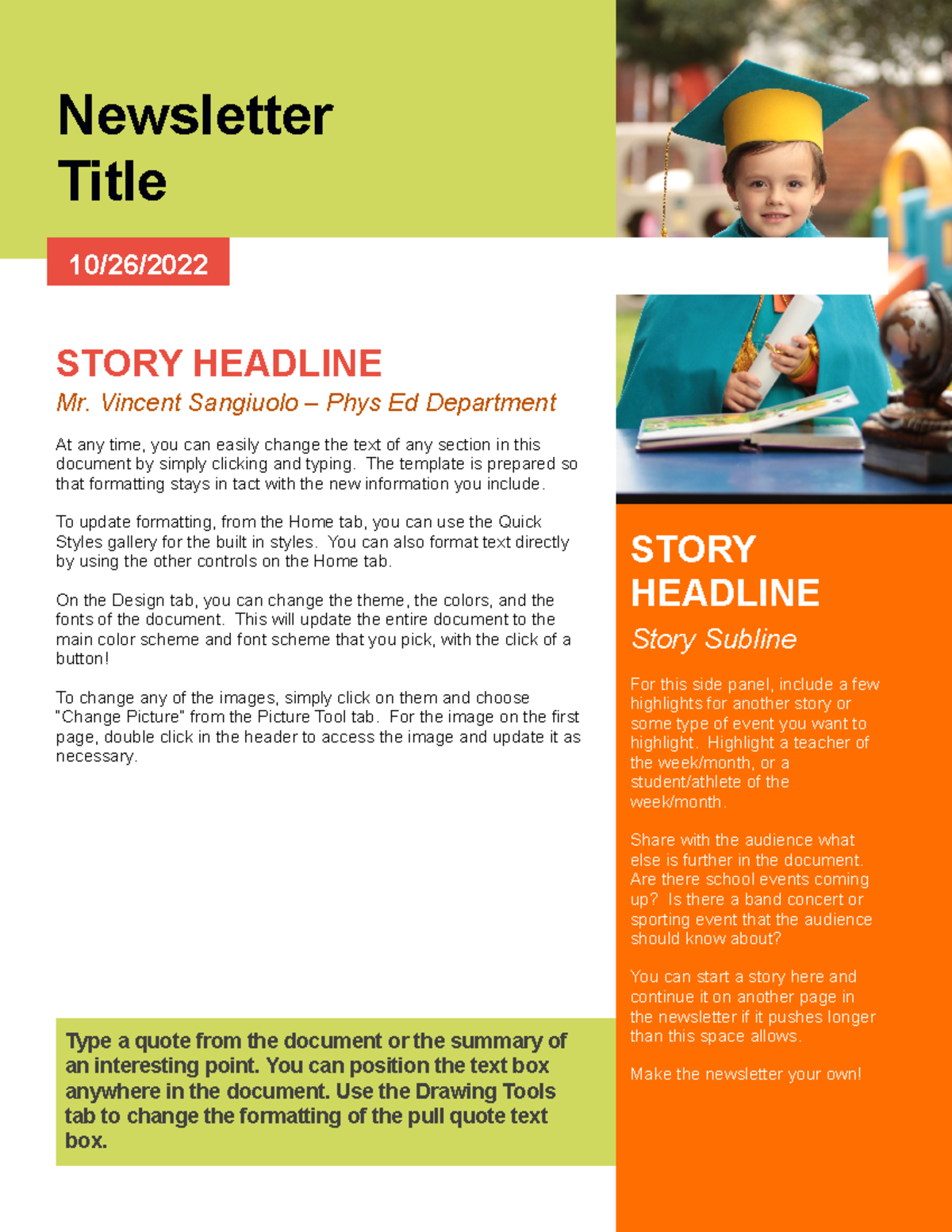PED 526 Week 9 Advocacy Assignment Opt ed response - newsletter ...