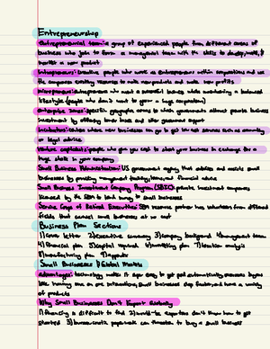 Chapter 15 Notes - Chapter 15 finance: acquires and manages funds ...