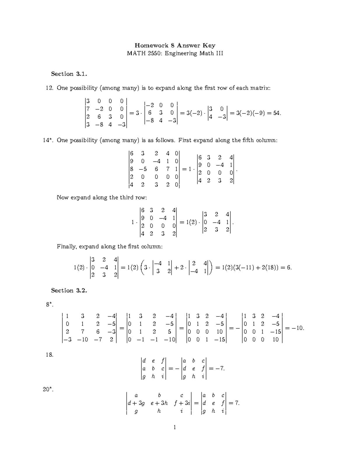 math 8 3 6 homework help morgan