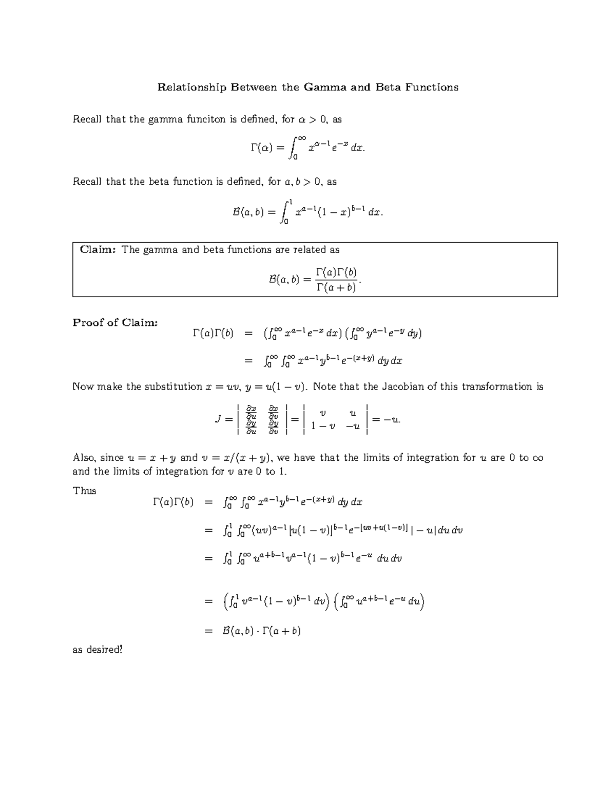 Beta gamma - .JKDCNK - Relationship Between the Gamma and Beta ...