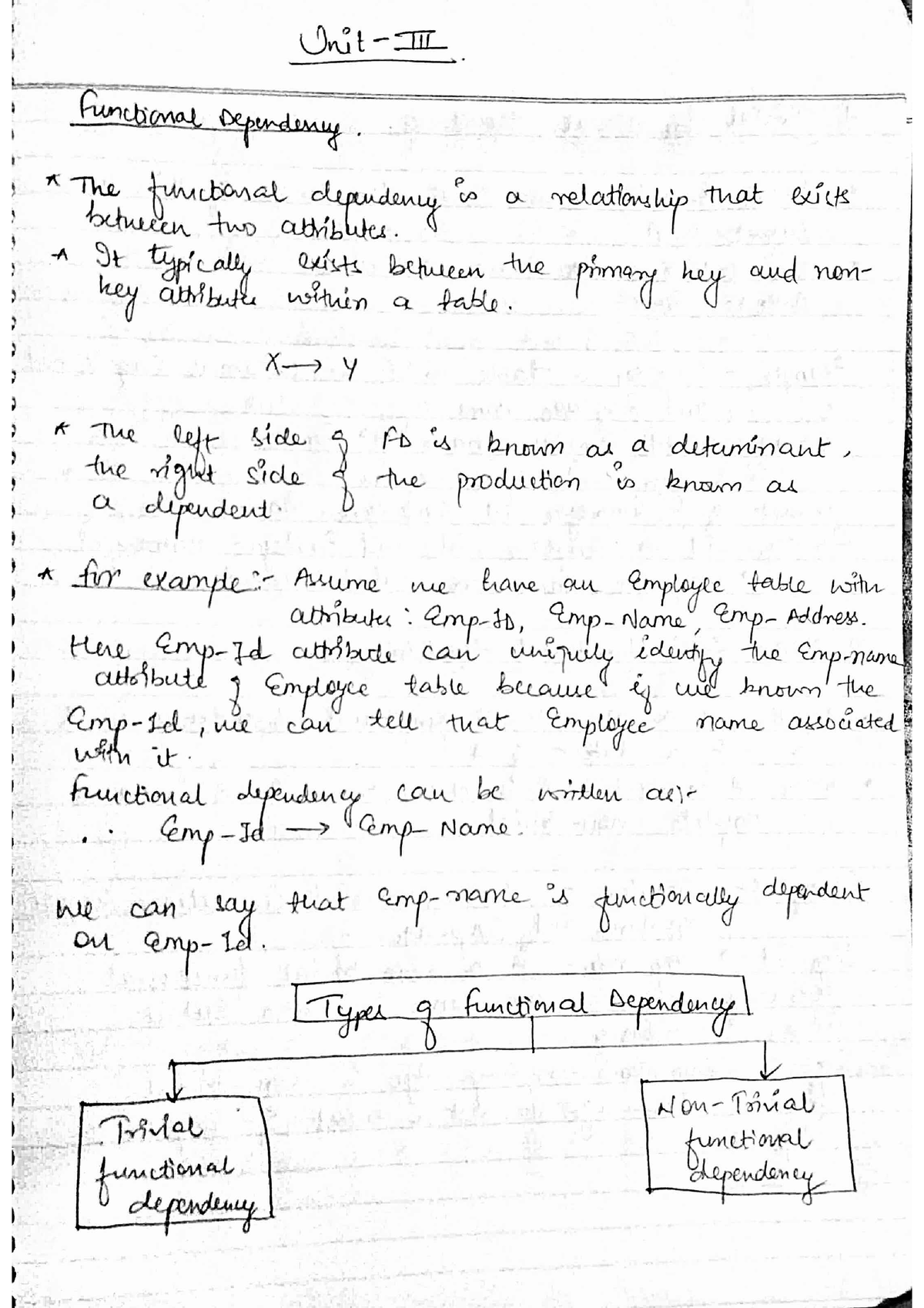 Dbms Notes Unit 3 - Database Management Systems - Studocu