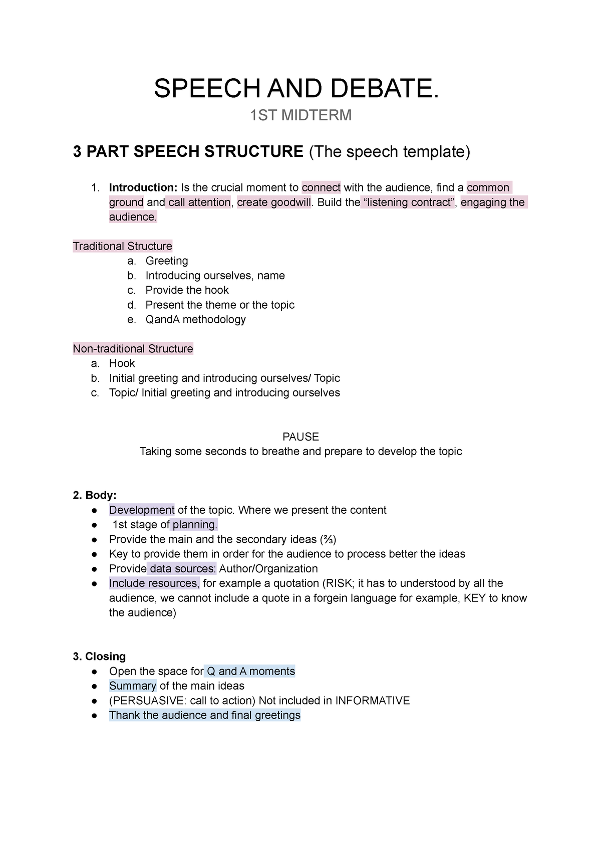 debate speech example third speaker