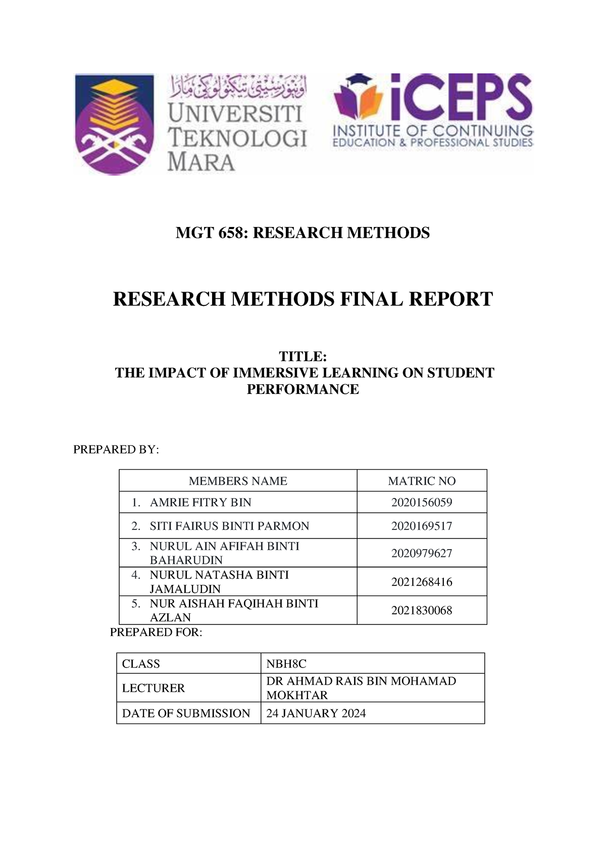 research proposal mgt 648