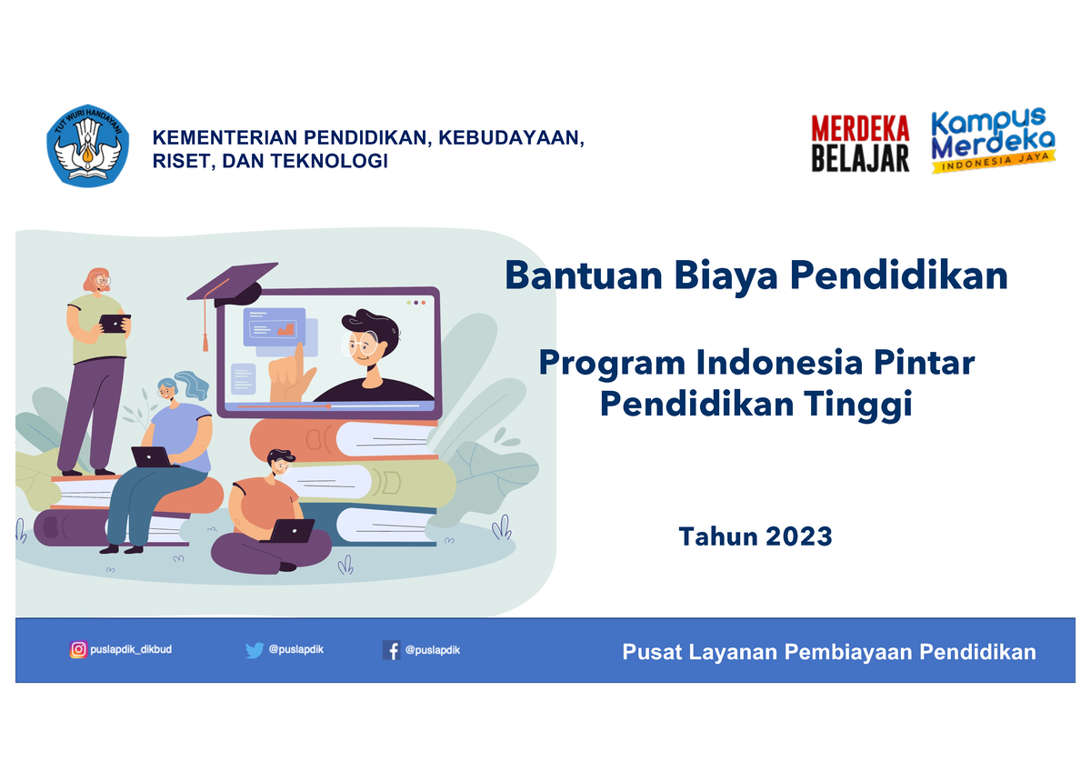 20230718 Program Biaya Pendidikan 2023 - KEMENTERIAN PENDIDIKAN ...