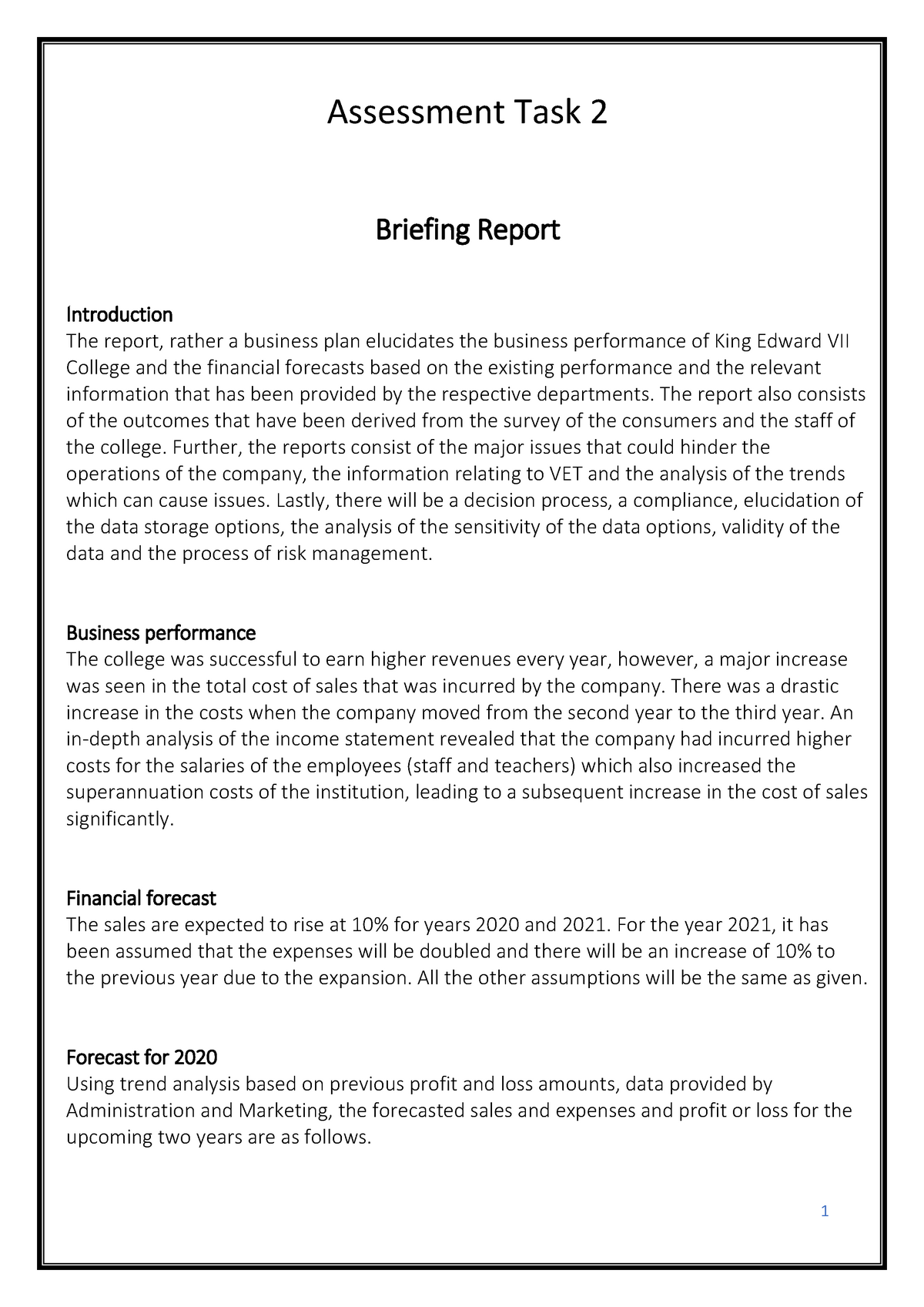 bsbinm-601-at-2-answer-assessment-task-2-briefing-report-introduction