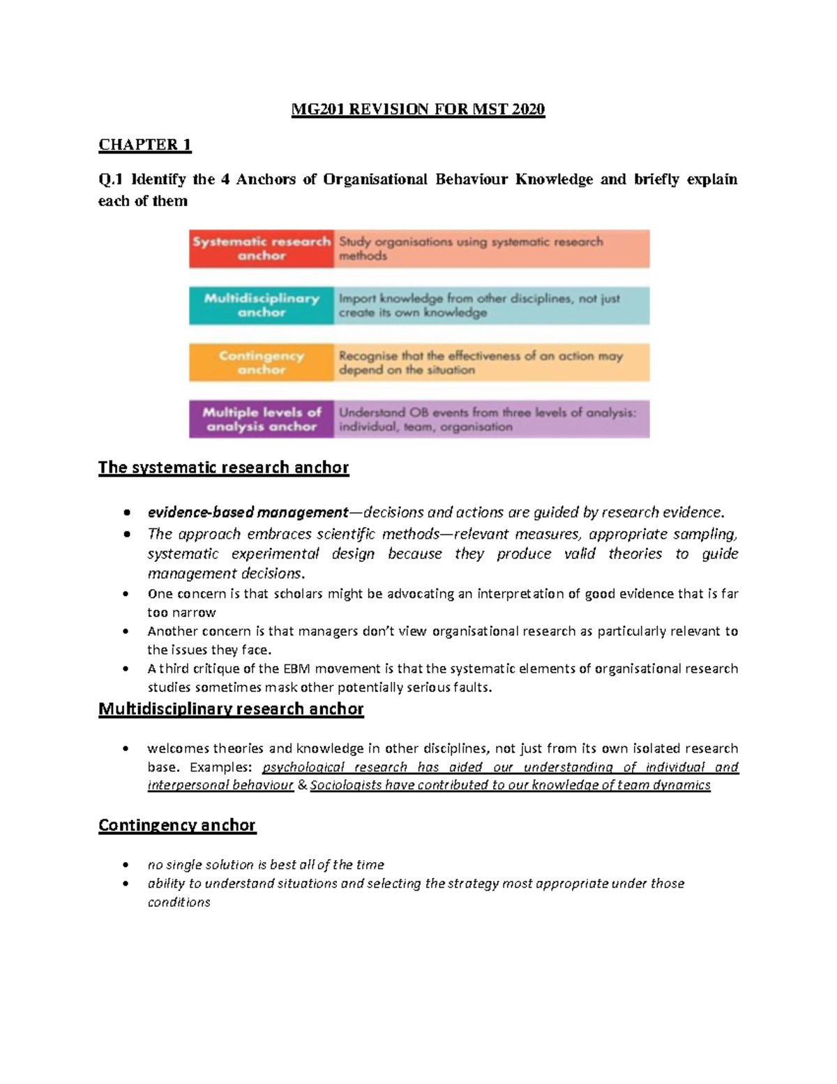 MG201 Revision FOR MST 2020 - Warning: TT: undefined function: 32 ...