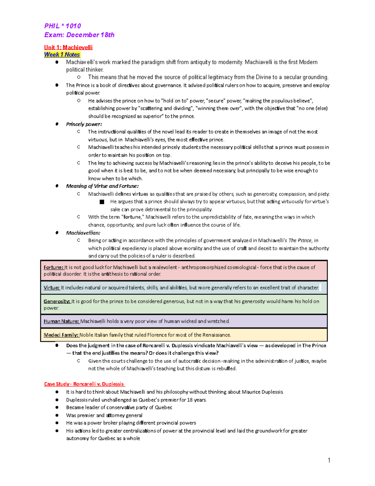 PHIL 1010 DE Final Exam - Exam notes, definitions, and testbank. In the ...