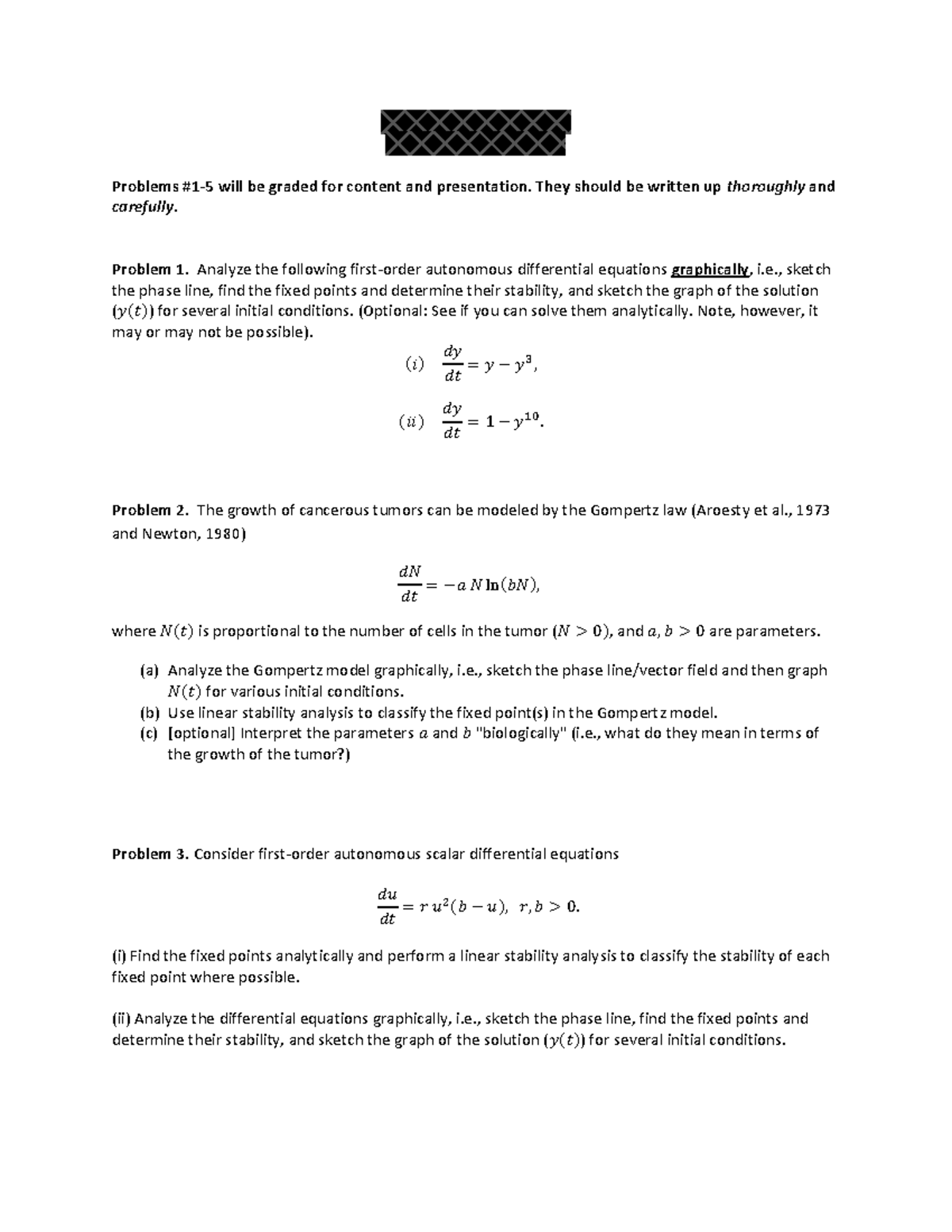 MAT119AHW1 - homework 1 - - Studocu