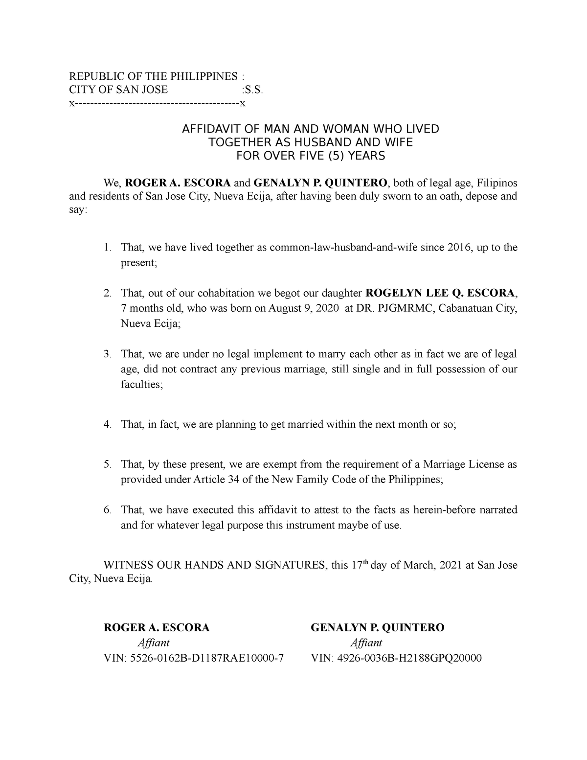 5-years-roger-aquino-republic-of-the-philippines-city-of-san-jose-s-x-x-affidavit-of-man