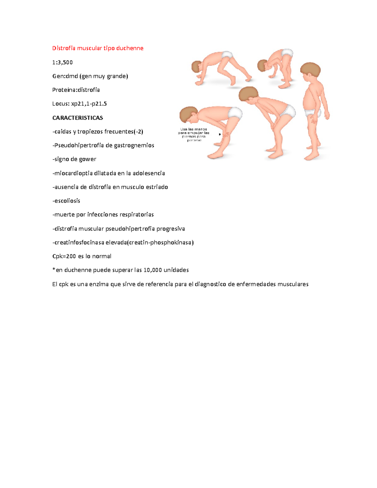 compendio de enfermedades geneticas - Distrofia muscular tipo duchenne ...