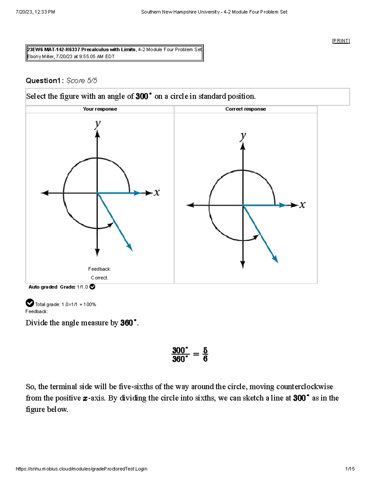 Southern New Hampshire University - 4-2 Module Four Problem Set ...