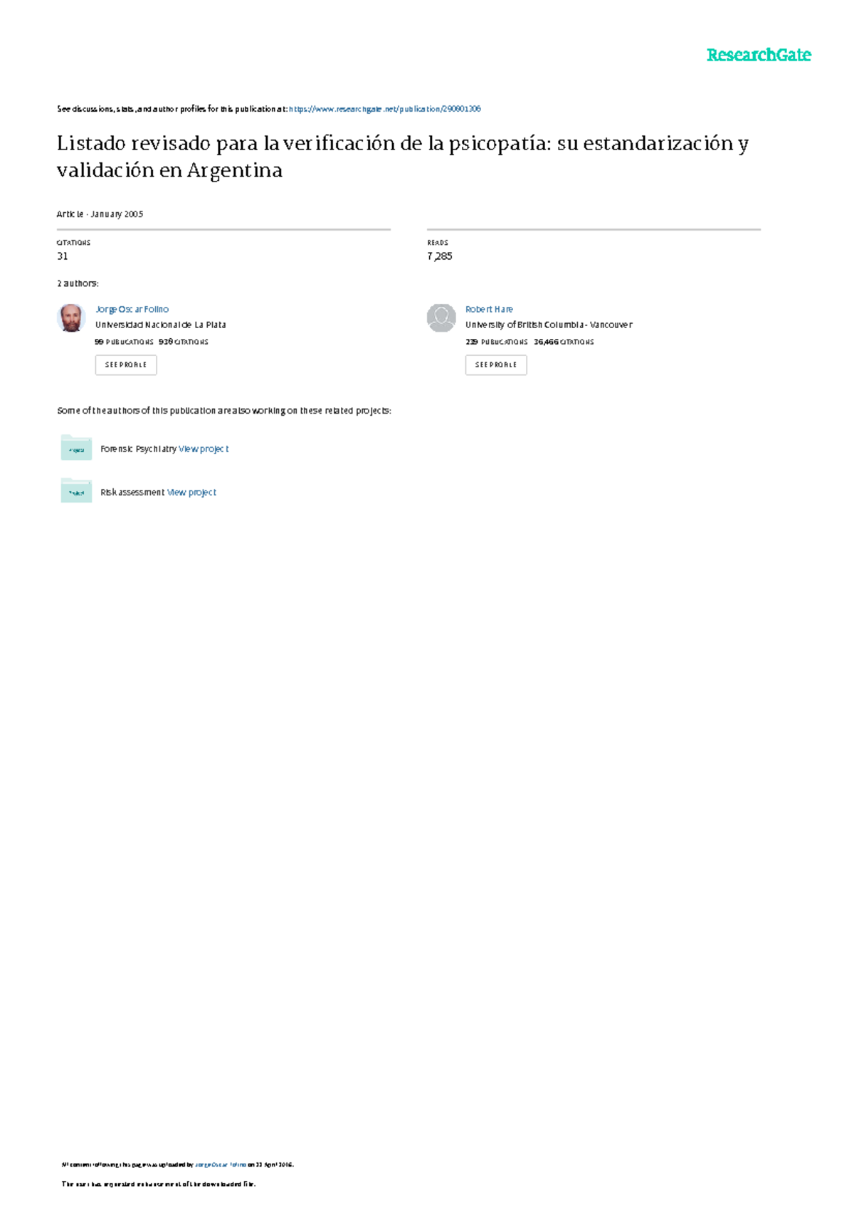 psicopatay-pcl-ren-arg-see-discussions-stats-and-author-profiles