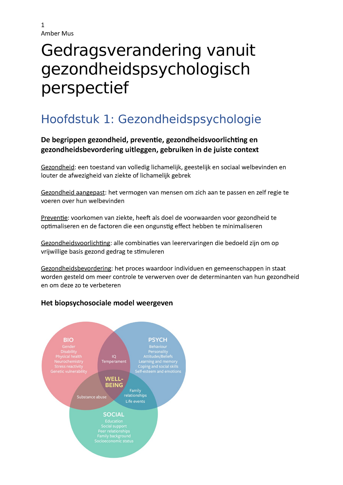 Gedragsverandering Leerdoelen - Amber Mus Gedragsverandering Vanuit ...