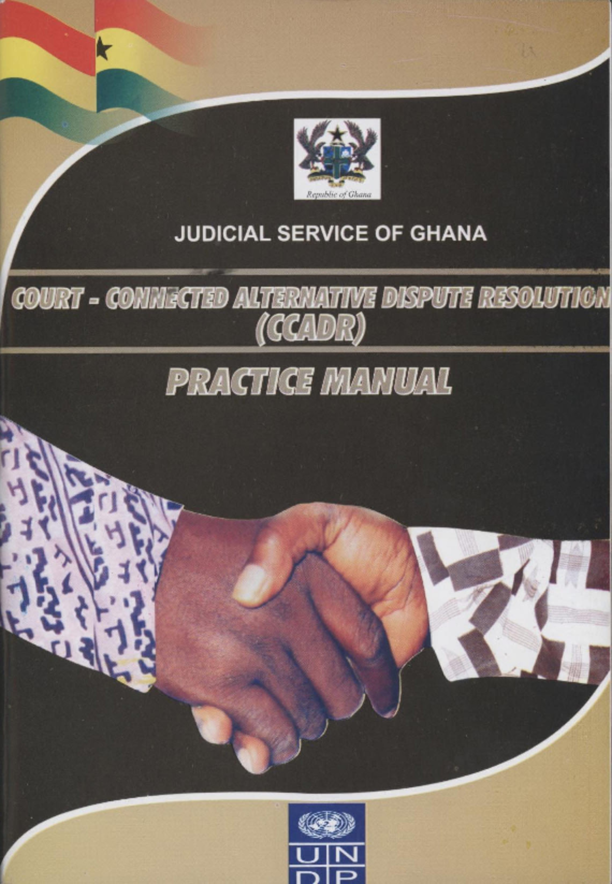 ADR Manual - Notes - Ghana Legal System - Studocu