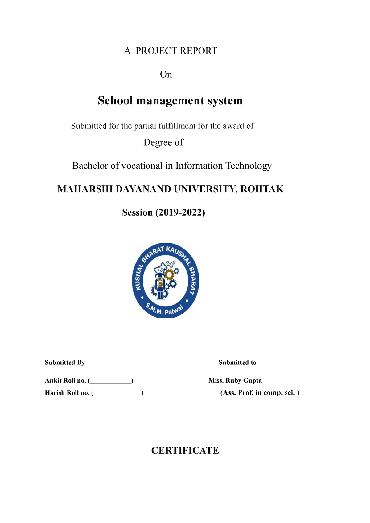 literature review for school management system project