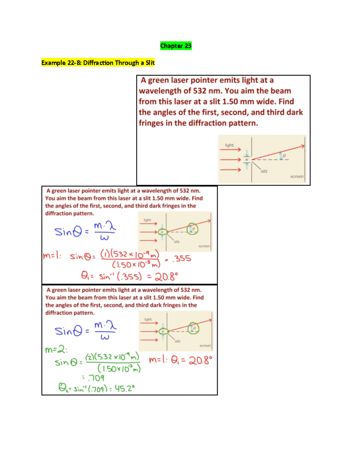 Exam #3 Example Solving Videos - PHY 222 - Chapter 23 Example 22-8 ...