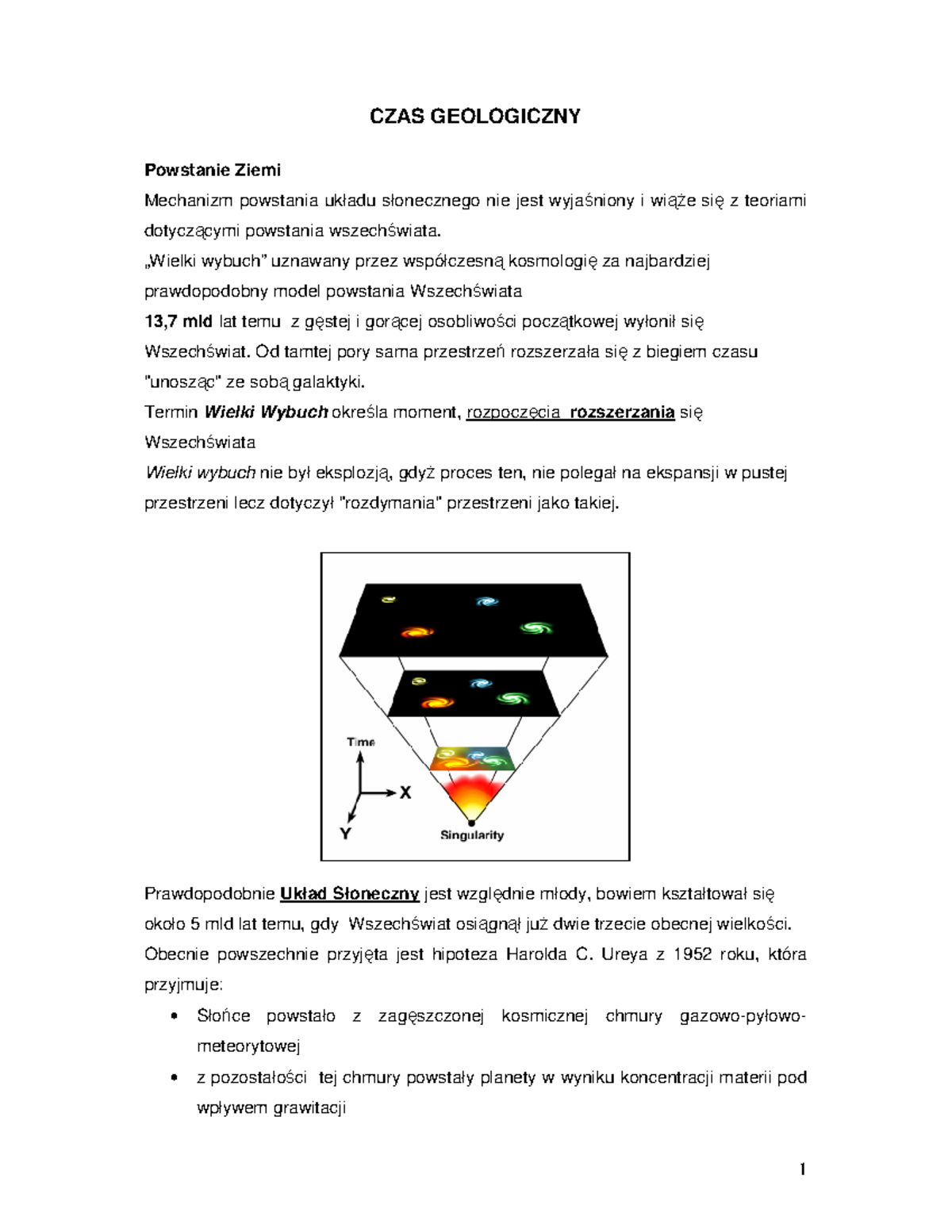 Datowanie względnego wieku geologicznego