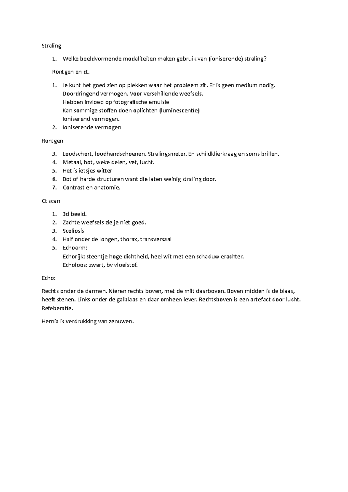 Lvc aflezen van beeld gegevens - Straling Welke beeldvormende ...