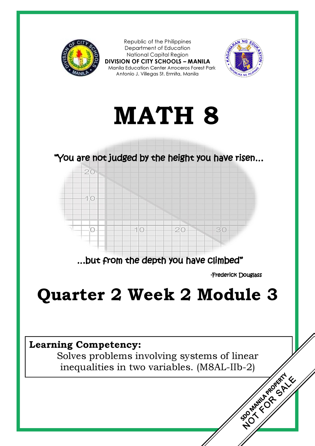 Edited-Math8 Quarter 2 Module 03 Final - Republic Of The Philippines ...