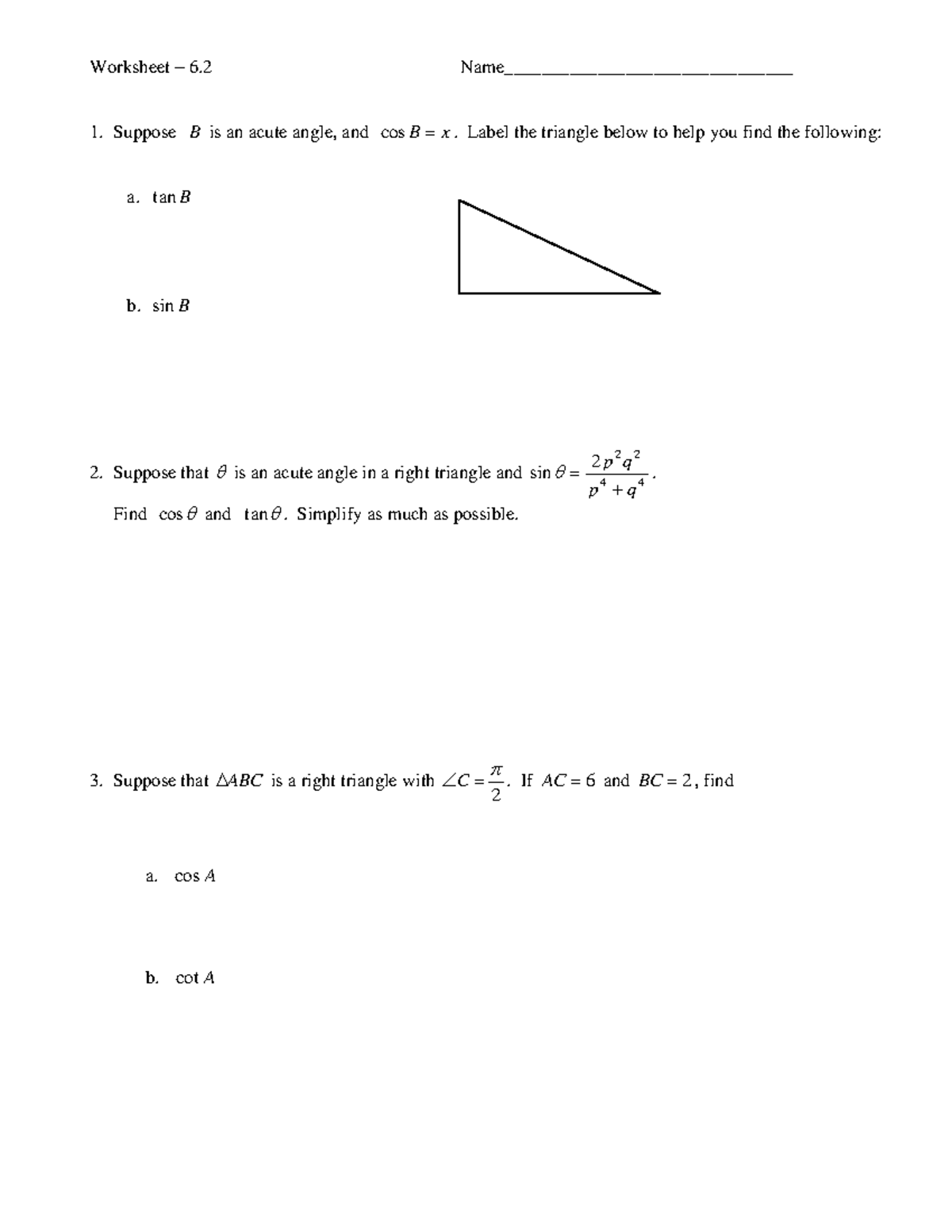 WS 32 (6 - Worksheet 32 - Worksheet – 6 Name ...