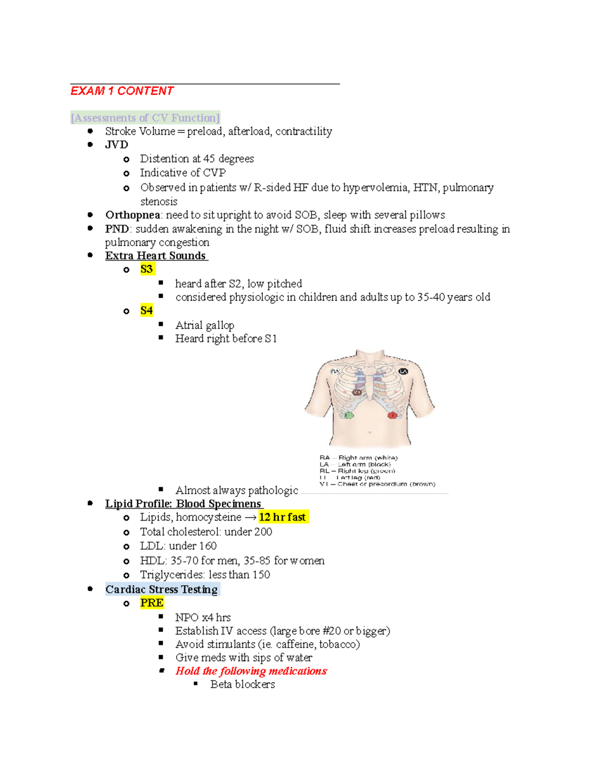 Med-Surg Final Exam ...