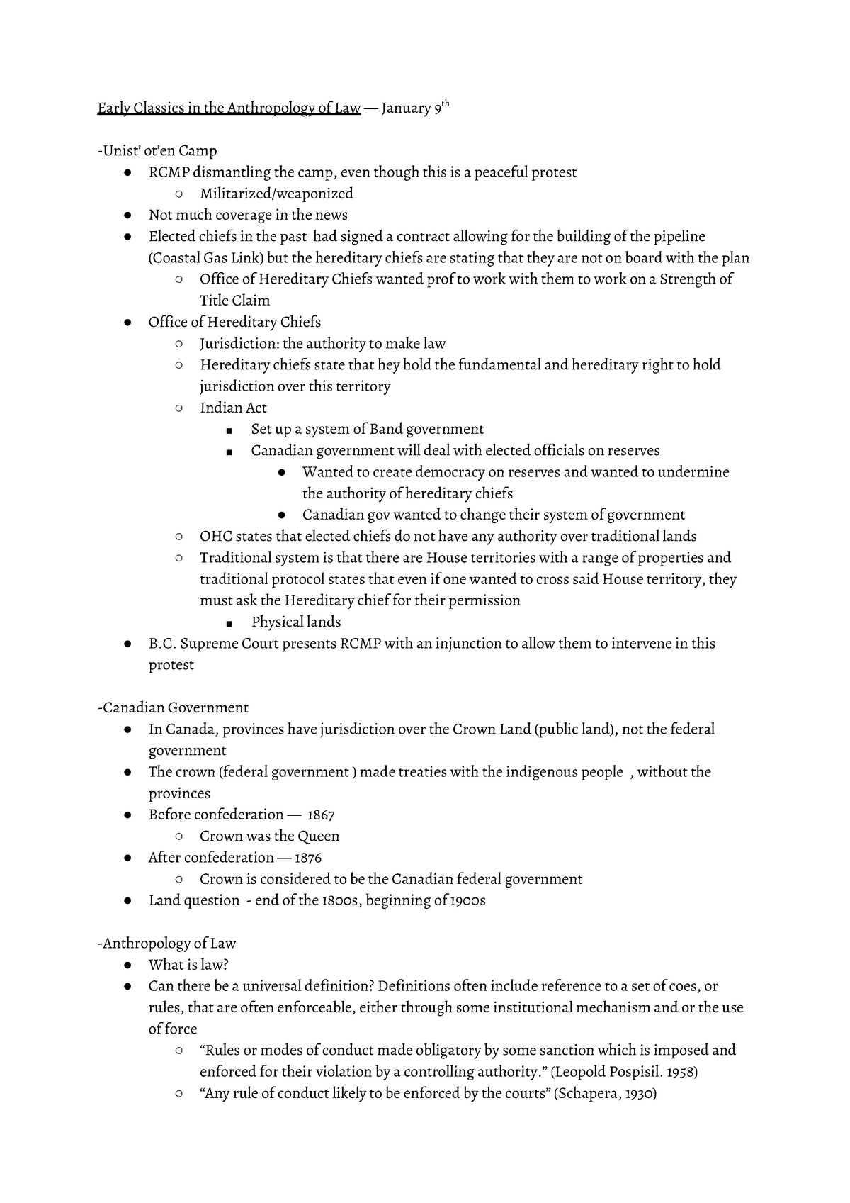 471-law-week-1-3-lecture-notes-1-6-ea-l-classi-s-in-the-3nth-opolo-o-la-janua