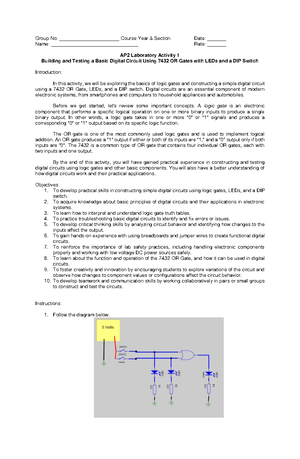 Laboratory-Activity 3 - Group No: ______________________ Course Year ...