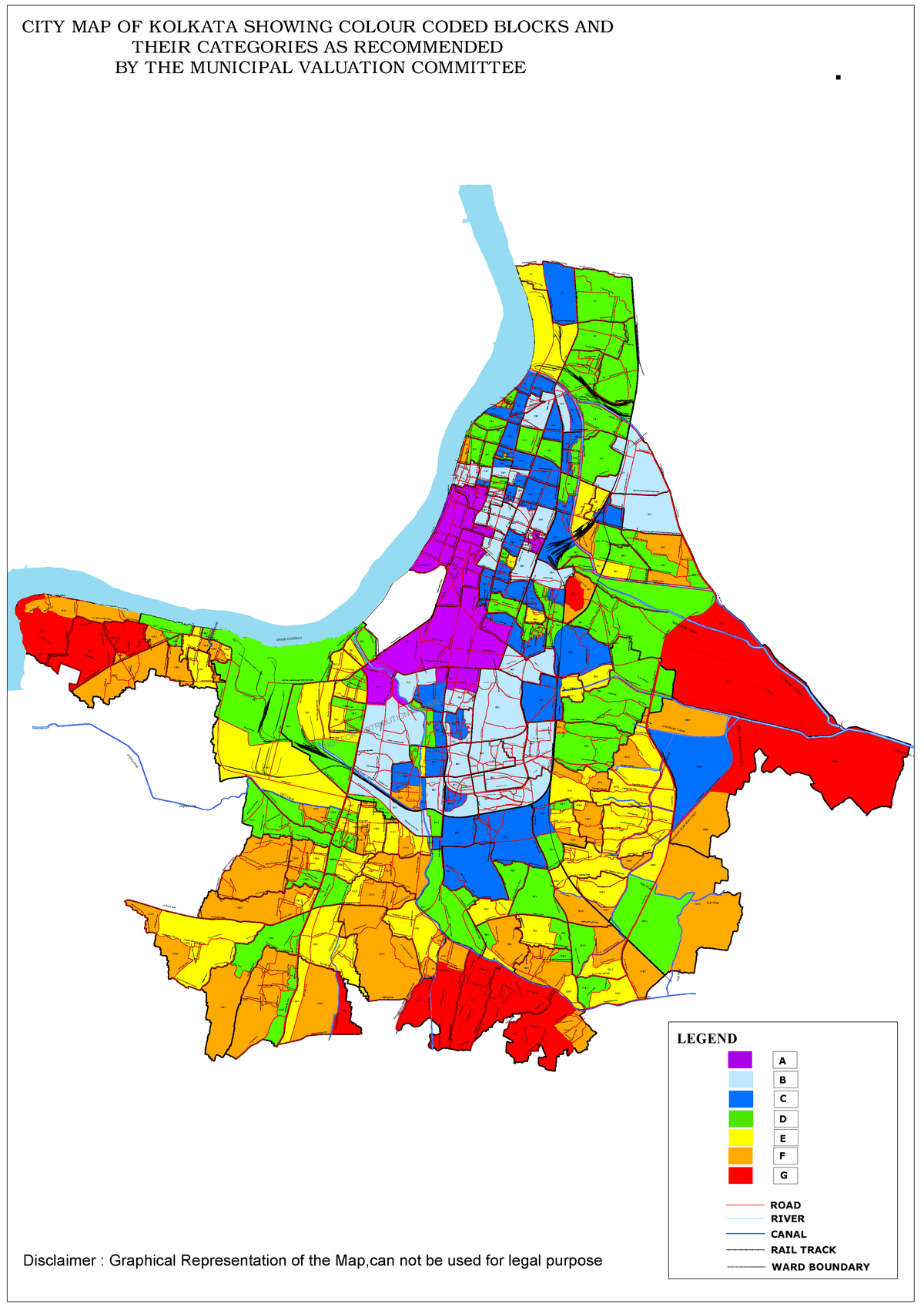 Exam 16 February, questions and answers - CITY MAP OF KOLKATA SHOWING COLOUR CODED BLOCKS AND THEIR - Studocu