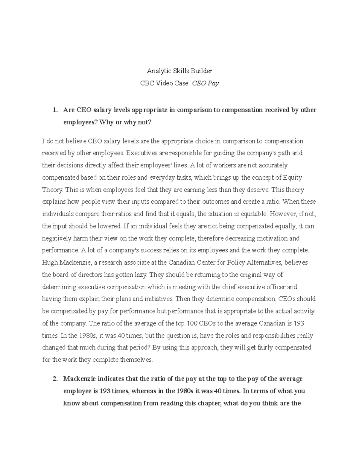 M10 ASB CHRM - Analytical skill builder 10 - Analytic Skills Builder ...