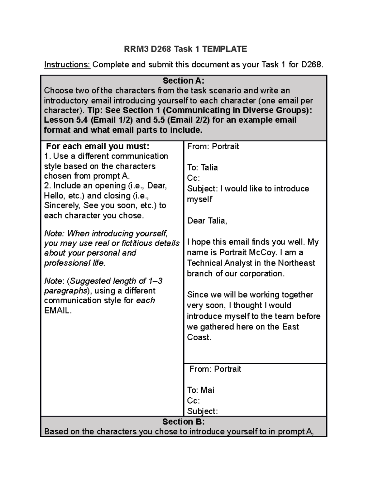 RRM3 D268 Task 1 Template - RRM3 D268 Task 1 TEMPLATE Instructions ...